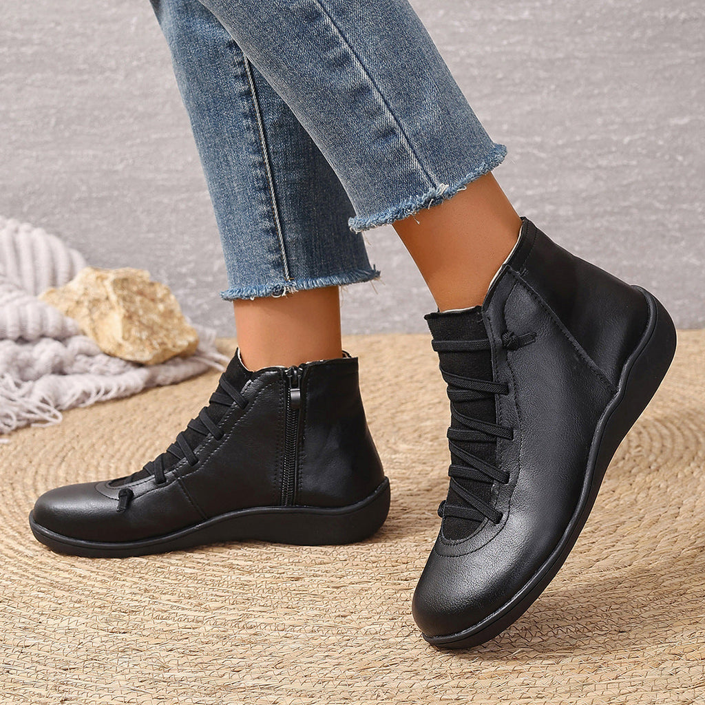 [🔥Oggi metà prezzo: da non perdere] Scarpe ortopediche da donna dal design ergonomico - design con supporto dell'arco plantare👞Sbarazzati facilmente del dolore ai piedi