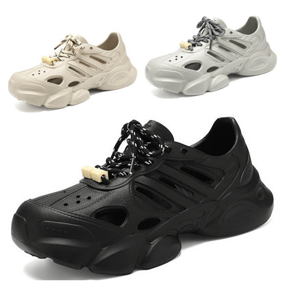 Plaxoo® | Offerta a tempo limitato: 50% di sconto! Crocs in EVA con lacci, unisex! Queste scarpe ortopediche offrono un supporto ergonomico per l'arco plantare e una suola antiscivolo per un comfort eccezionale!