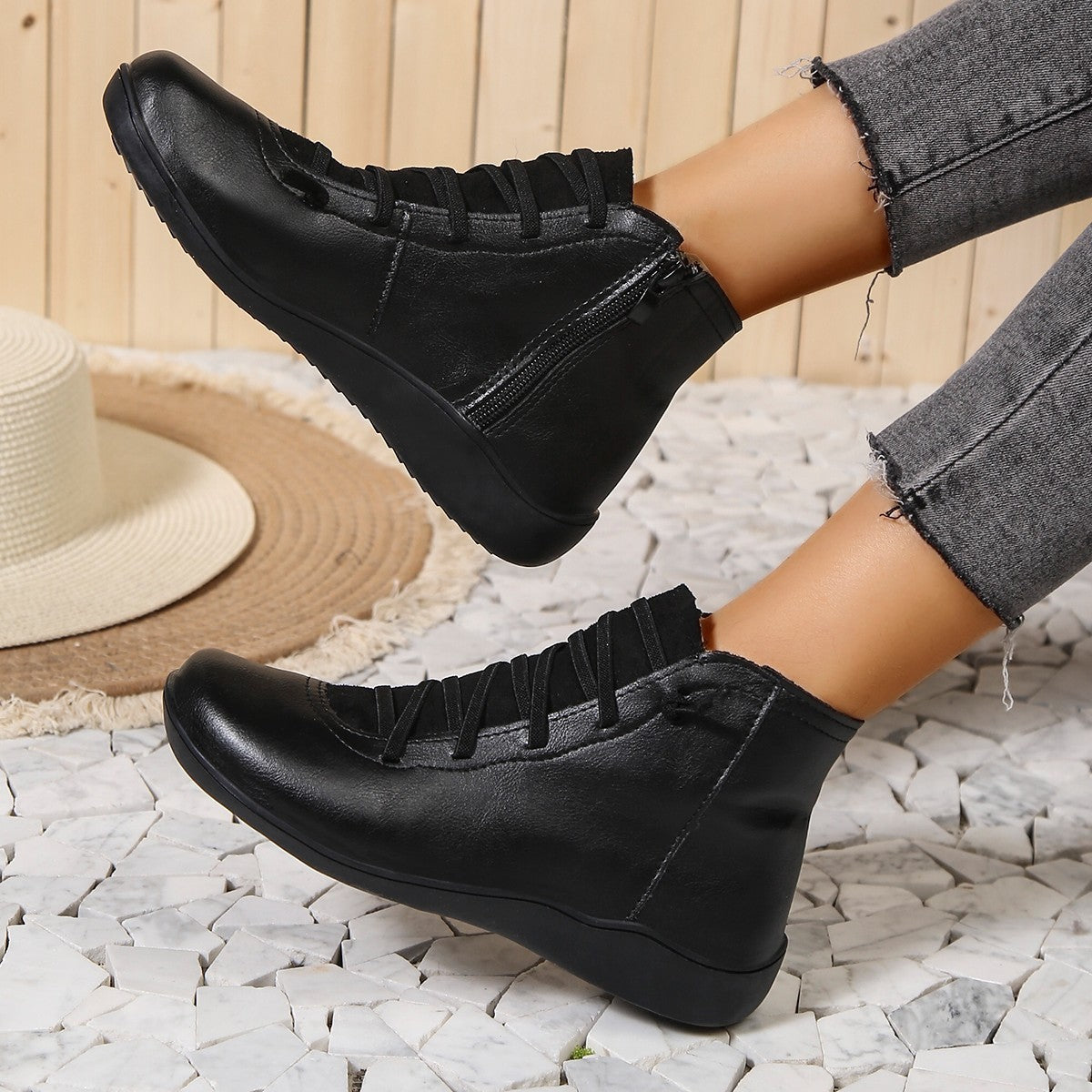 [🔥Oggi metà prezzo: da non perdere] Scarpe ortopediche da donna dal design ergonomico - design con supporto dell'arco plantare👞Sbarazzati facilmente del dolore ai piedi