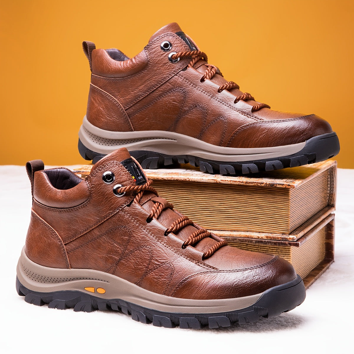 Usergoing® | Scarpe italiane in pelle di vitello morbida e confortevole - supporto plantare per alleviare il dolore | Disponibili anche in versione peluche 🔥