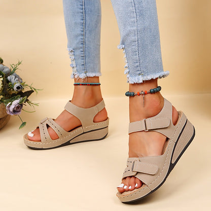 【⏰Ultimo giorno, 70% di sconto! Non perdete l'occasione!】Sandali ortopedici dal design ergonomico con assorbimento degli urti, ✅️scarpe ortopediche salutari progettate specificamente per le donne europee.