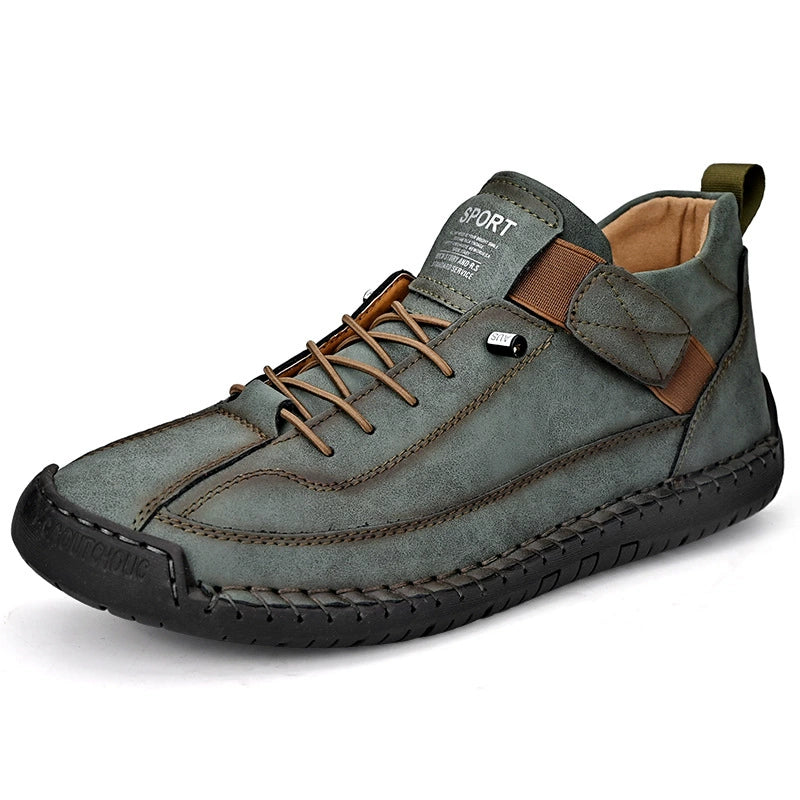 [🔥Oggi metà prezzo: da non perdere] Scarpe ortopediche in pelle bovina di alta qualità dal design ergonomico - design con supporto dell'arco plantare👞Sbarazzati facilmente del dolore ai piedi