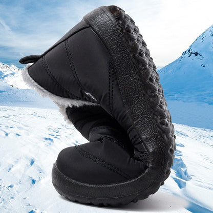 Usergoing® | Stivali ortopedici di lusso in pelle scamosciata: antiscivolo e caldi, indispensabili per la neve. 👍 Di' addio al dolore ai piedi.