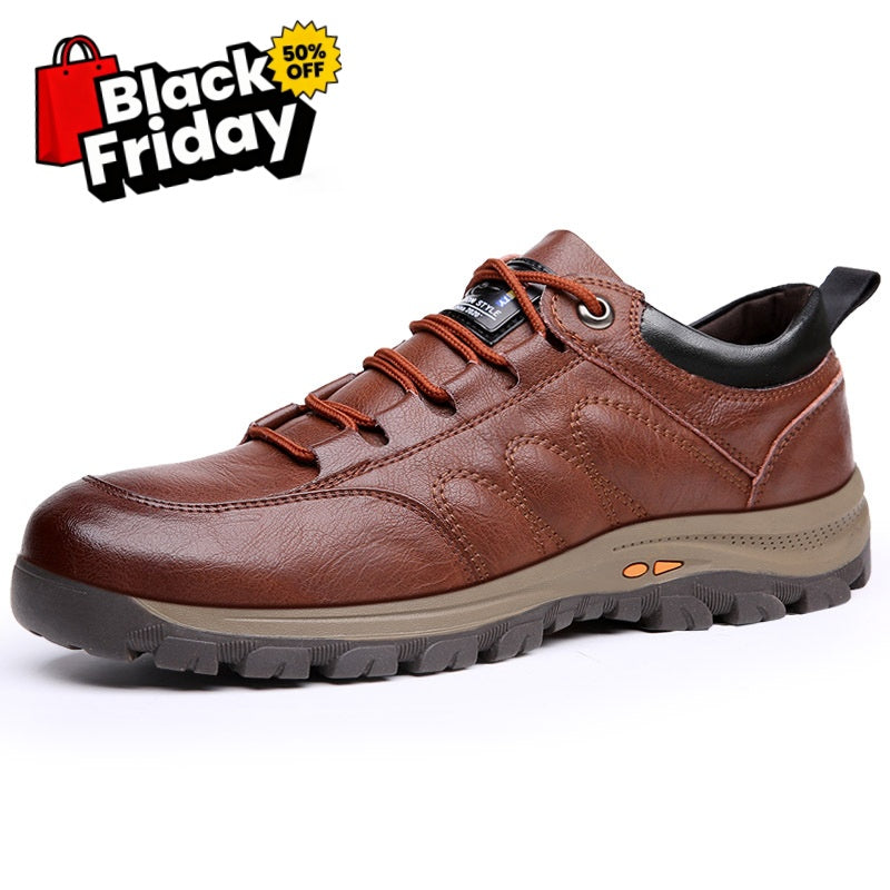 🔥Black Friday: 50% di sconto⏰ - Scarpe ortopediche dal design ergonomico - Pelle pregiata + cuciture a mano 👞