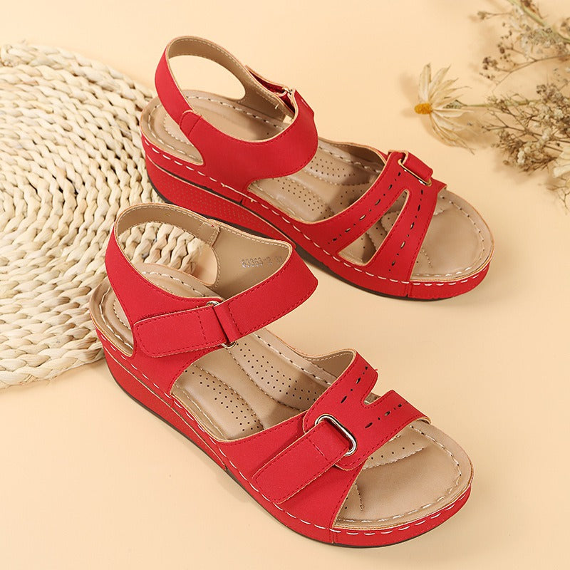【⏰Ultimo giorno, 70% di sconto! Non perdete l'occasione!】Sandali ortopedici dal design ergonomico con assorbimento degli urti, ✅️scarpe ortopediche salutari progettate specificamente per le donne europee.