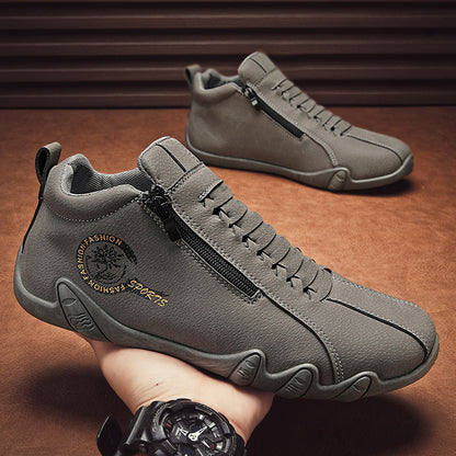 🐂 Scarpe da uomo in pelle di vitello prodotte in Australia 👞 Cucite a mano, facili da indossare e da togliere ✅ Supporto dell'arco plantare, sollievo dal dolore - camminare confortevole