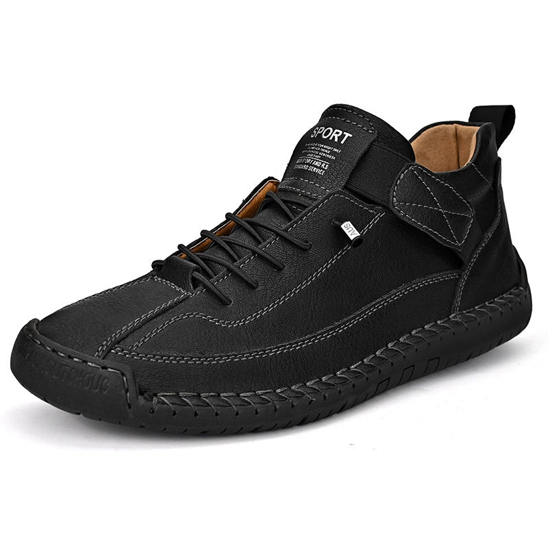 [🔥Oggi metà prezzo: da non perdere] Scarpe ortopediche in pelle bovina di alta qualità dal design ergonomico - design con supporto dell'arco plantare👞Sbarazzati facilmente del dolore ai piedi
