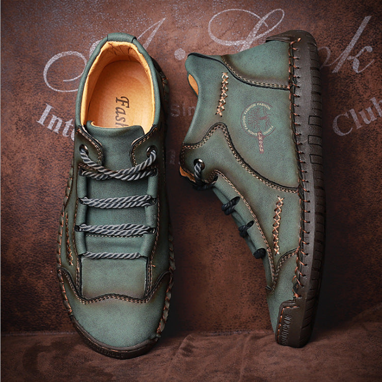 ⏰ Oggi sconto del 70% — Da non perdere!🐂 Nuove scarpe ortopediche da uomo in pelle bovina, impermeabili e antiscivolo,🦶 efficaci nell'alleviare il dolore ai piedi.