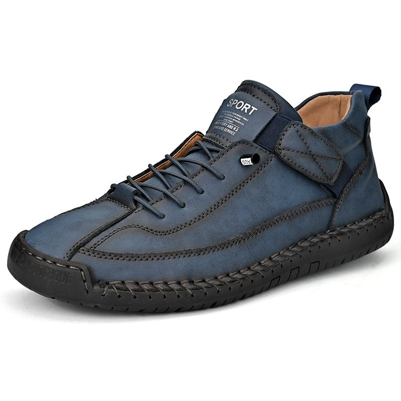 [🔥Oggi metà prezzo: da non perdere] Scarpe ortopediche in pelle bovina di alta qualità dal design ergonomico - design con supporto dell'arco plantare👞Sbarazzati facilmente del dolore ai piedi