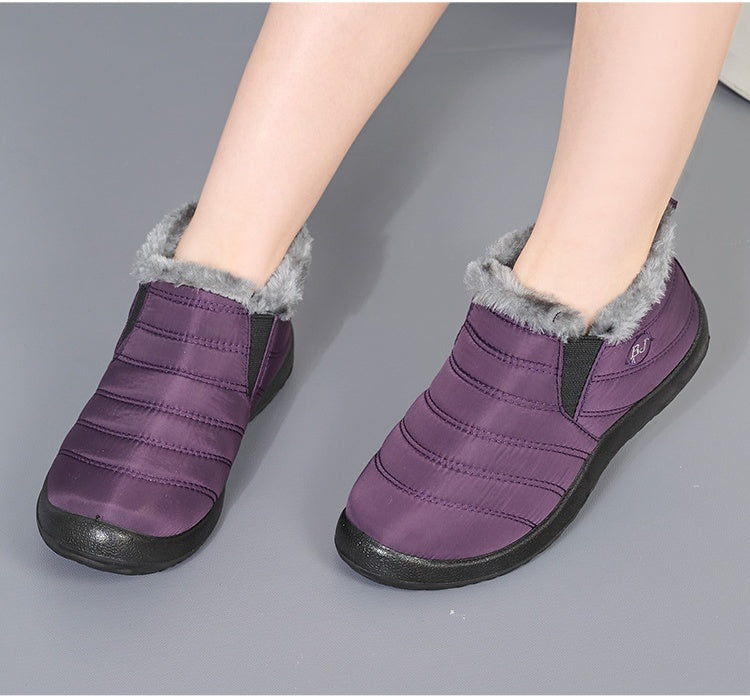 Usergoing® | Stivali ortopedici di lusso in pelle scamosciata: antiscivolo e caldi, indispensabili per la neve. 👍 Di' addio al dolore ai piedi.