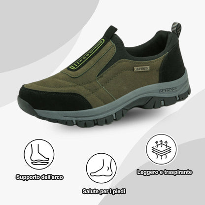 (🔥50% di sconto oggi - prendilo!) Scarpe ortopediche premium ed eleganti 👞 - Design ergonomico per alleviare il dolore