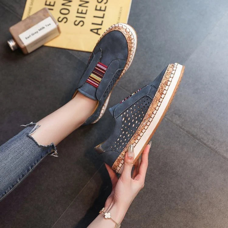 🎉Sconto del 30% oggi - non perdete l'occasione! ⏰ Scarpe estive ortopediche ergonomiche con supporto plantare 👞 Alleviano facilmente il dolore ai piedi