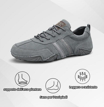 🔥 Sconto del 50% | Scarpe correttive casual in pelle 👞 | Supporto plantare per una camminata più agevole