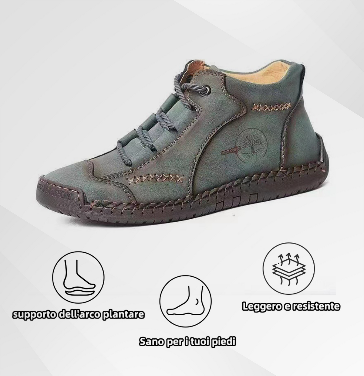 🔥 Sconto del 50% | Scarpe ortopediche USERGOING® |🐂 Realizzate in pelle di vitello di prima qualità | Supporto dell'arco plantare per una camminata più facile
