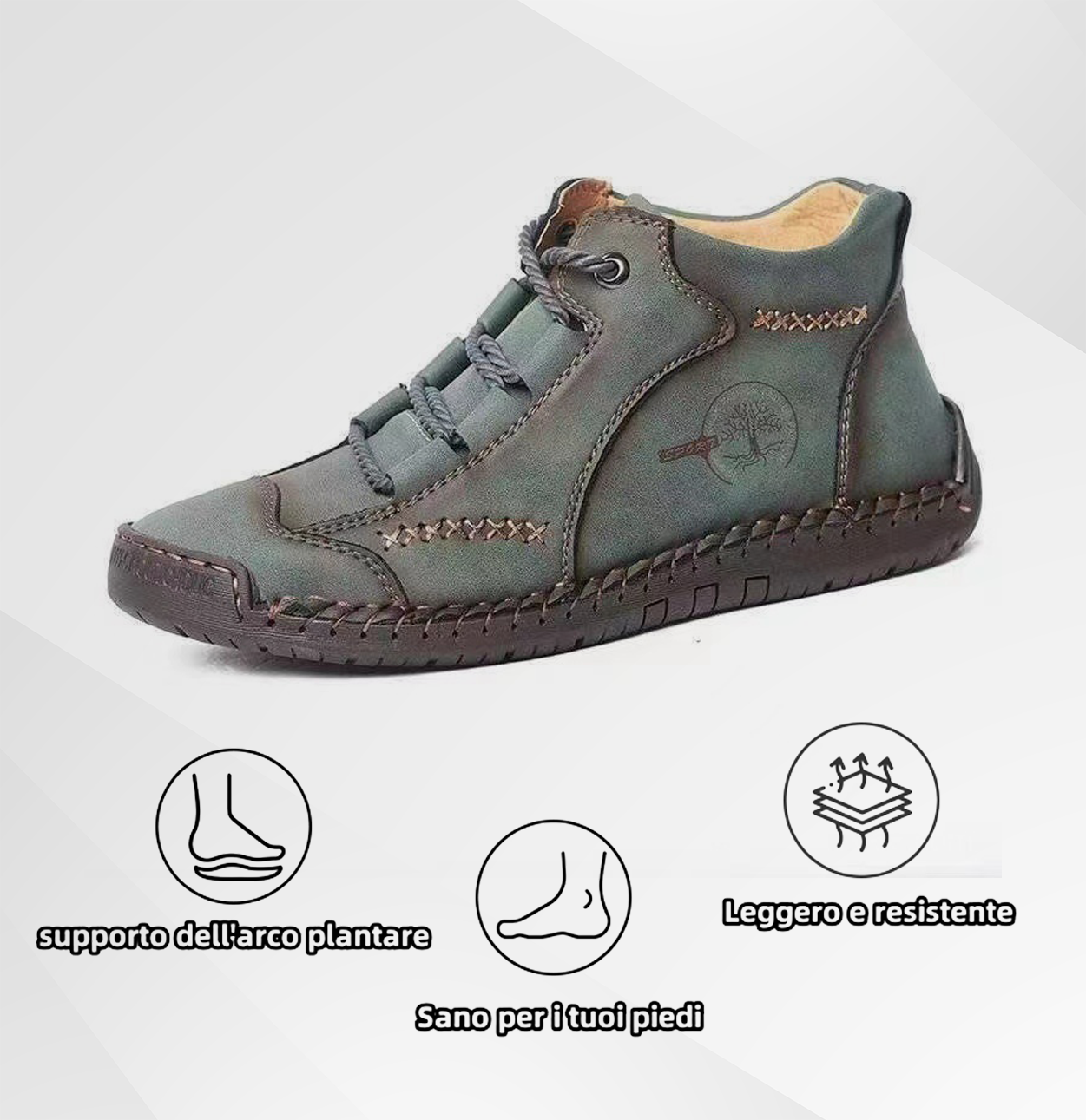 🔥 Sconto del 50% | Scarpe ortopediche USERGOING® |🐂 Realizzate in pelle di vitello di prima qualità | Supporto dell'arco plantare per una camminata più facile