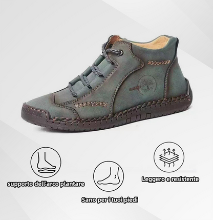 🔥 Sconto del 50% | Scarpe ortopediche USERGOING® |🐂 Realizzate in pelle di vitello di prima qualità | Supporto dell'arco plantare per una camminata più facile