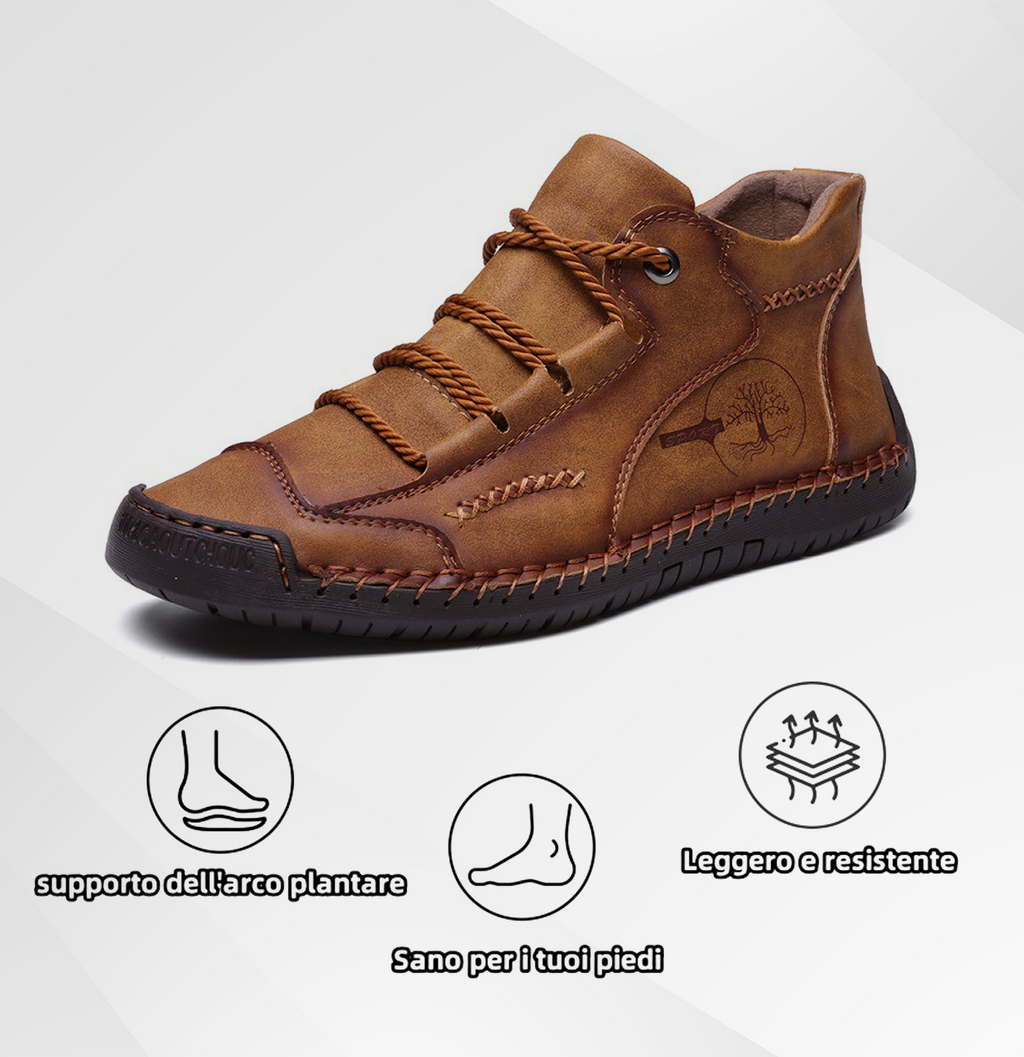 🔥 Sconto del 50% | Scarpe ortopediche USERGOING® |🐂 Realizzate in pelle di vitello di prima qualità | Supporto dell'arco plantare per una camminata più facile