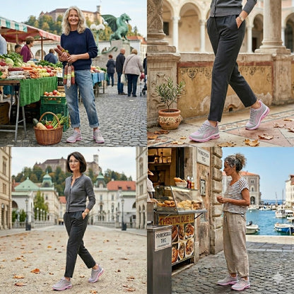 Sconto del 50% per un periodo limitato! 🔥 Scarpe da donna leggere e comode, adatte per essere indossate tutto il giorno, facili da infilare e sfilare ✅ Impermeabili e antiscivolo