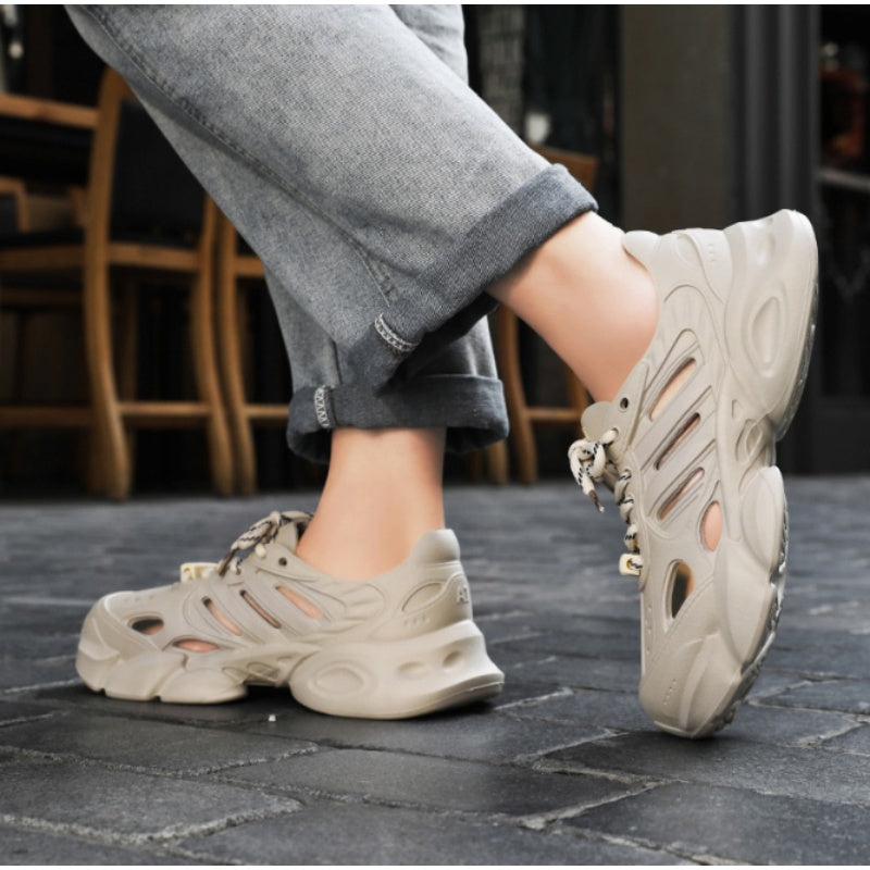 Plaxoo® | Offerta a tempo limitato: 50% di sconto! Crocs in EVA con lacci, unisex! Queste scarpe ortopediche offrono un supporto ergonomico per l'arco plantare e una suola antiscivolo per un comfort eccezionale!