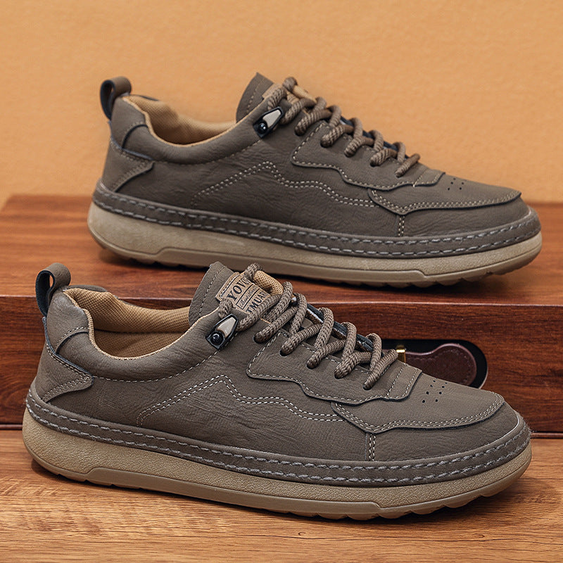 ⏰ Approfitta oggi dello sconto del 70%: non perdere l'occasione! Queste scarpe ortopediche ergonomiche in pelle scamosciata alleviano efficacemente il dolore ai piedi✅️.