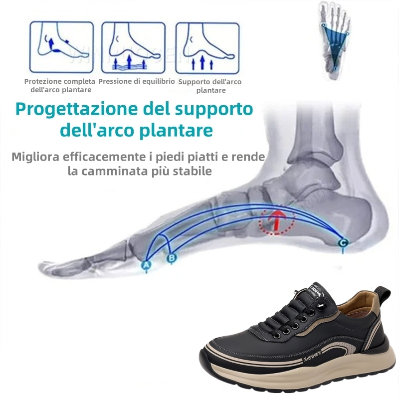 ⏰50% di sconto👟 Scarpe da passeggio, pelle pregiata, cucite a mano