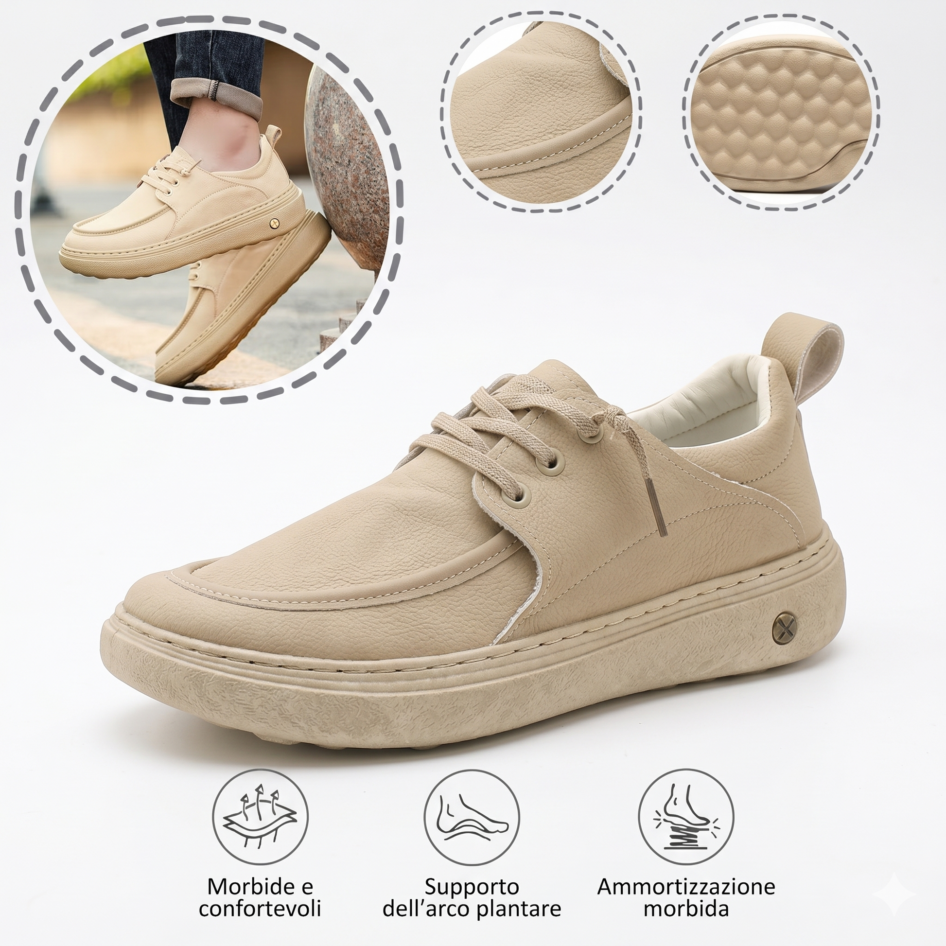 ⏰️Non perderti il nostro sconto del 50%! ✅ Scarpe ortopediche di alta qualità 🦶 Nuovo modello 2026, impermeabili e antiscivolo 🔴Prevengono le malattie del piede