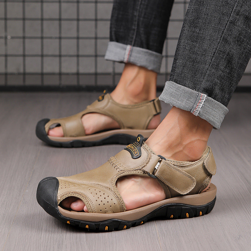【⏰Sconto del 50% oggi! Da non perdere!】⏰Usergoing® Ergonomia --- Sandali morbidi e comodi in pelle di vitello (il supporto dell'arco plantare facilita la camminata)