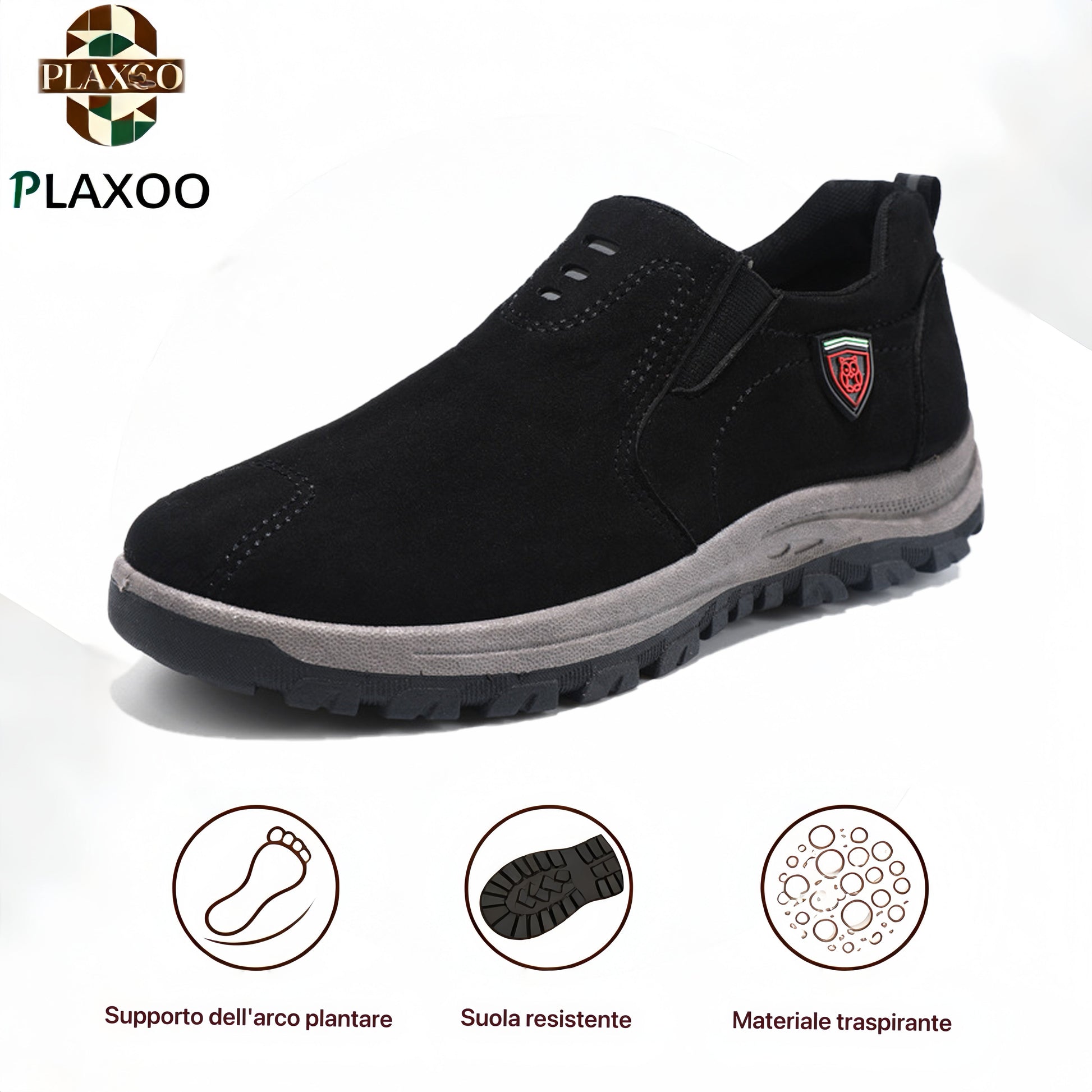 USERGOING® | Offerta a tempo limitato: 50% di sconto! Scarpe ortopediche casual unisex 👞! Queste scarpe ortopediche sono dotate di supporto ergonomico per l'arco plantare e suola antiscivolo per un comfort superiore!