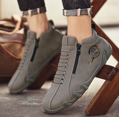 Scarpe ortopediche da uomo Usergoing® | Realizzate in vera pelle bovina australiana | Cucite a mano, impermeabili e antiscivolo ✅ Supporto dell'arco plantare - camminata confortevole