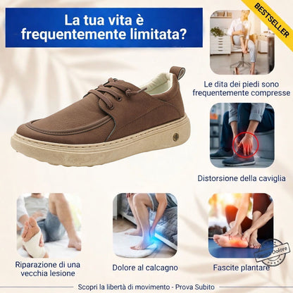 ⏰️Non perderti il nostro sconto del 50%! ✅ Scarpe ortopediche di alta qualità 🦶 Nuovo modello 2026, impermeabili e antiscivolo 🔴Prevengono le malattie del piede