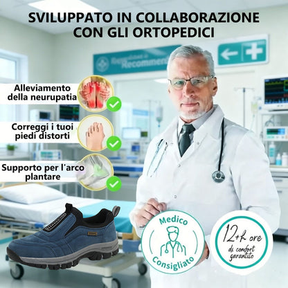 🎁Ultimo giorno per usufruire dello sconto del 50%, non perderlo! ⏰Allevia il dolore ai piedi e la fascite - Scarpe ortopediche impermeabili e antiscivolo🔴