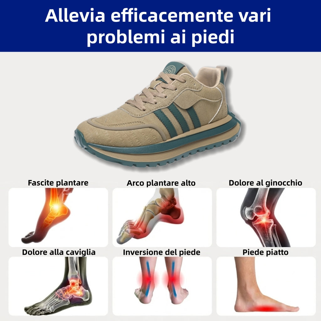 🔥 Ultimo giorno! Risparmia il 67%! ⏰ Scarpe ortopediche da uomo dal design ergonomico ✅ Morbide, comode e con un supporto eccellente 🦶 - Allevia efficacemente il dolore ai piedi