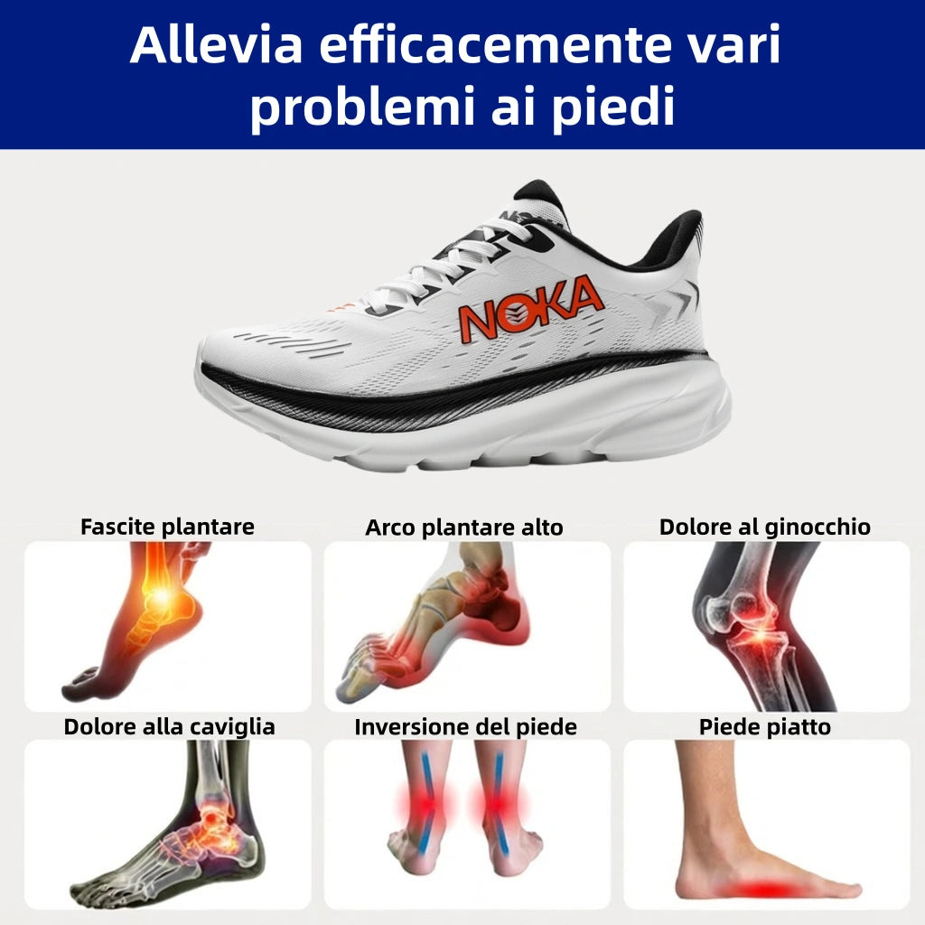 ⏰Sconto del 67%! Ultimo giorno! 👟 Queste scarpe sono perfette per le attività che durano tutto il giorno. Il design con supporto dell'arco plantare riduce efficacemente l'affaticamento.