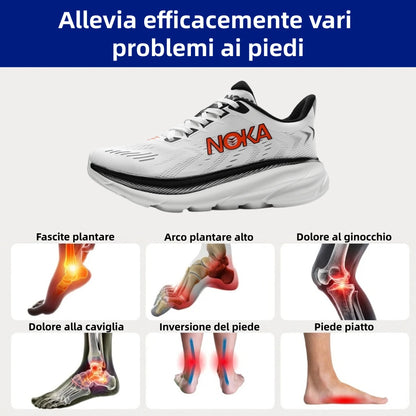 ⏰Sconto del 67%! Ultimo giorno! 👟 Queste scarpe sono perfette per le attività che durano tutto il giorno. Il design con supporto dell'arco plantare riduce efficacemente l'affaticamento.