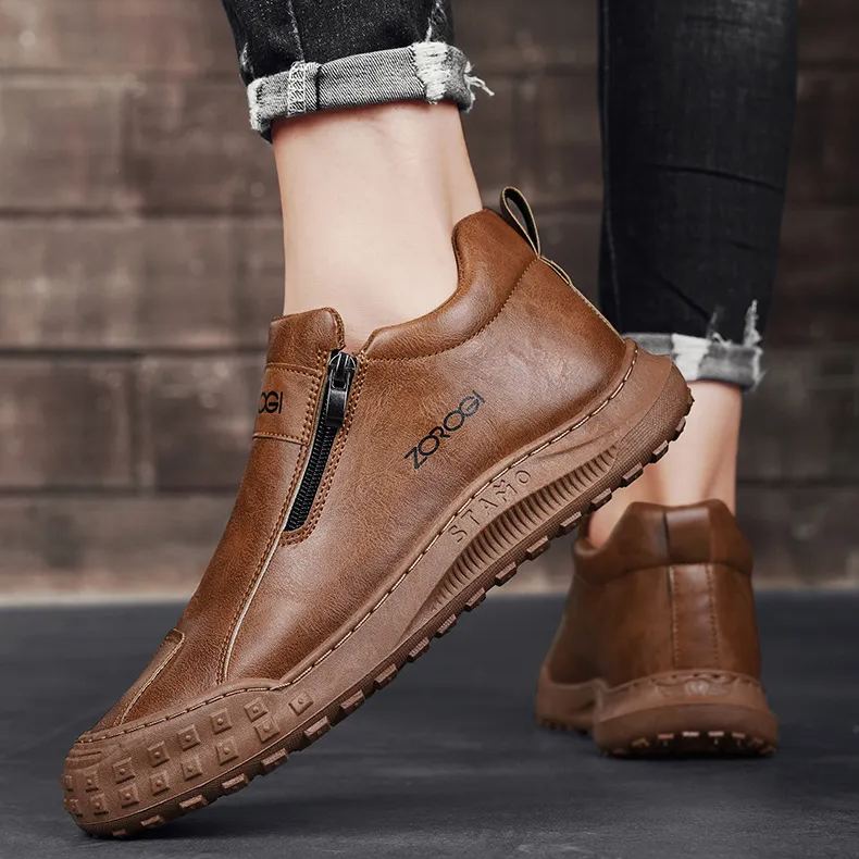 Scarpe ortopediche unisex DEVENP | Pelle di vitello morbida e confortevole | Design ergonomico per alleviare il dolore alla schiena, alle articolazioni e ai piedi | Sconto del 50% per un periodo limitato, fino a esaurimento scortec