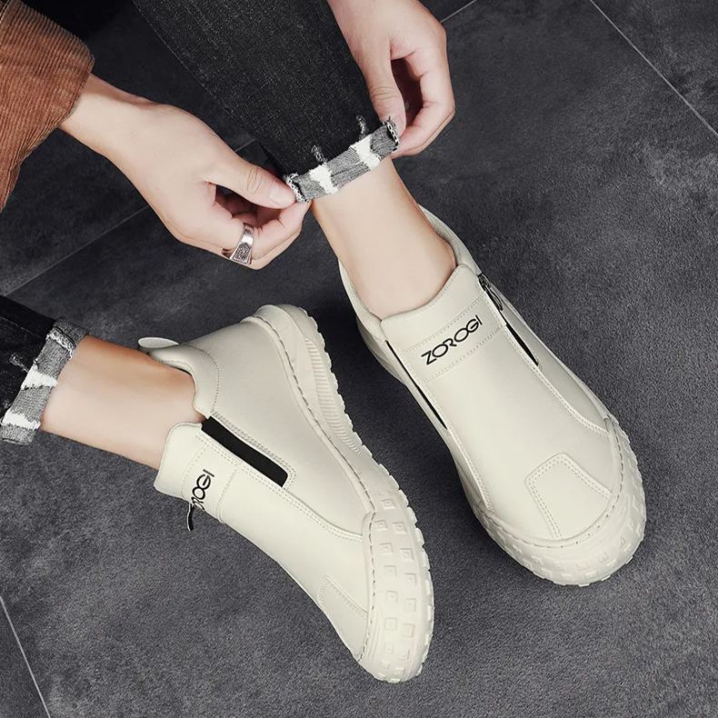 🔥50% di sconto oggi - non perdertelo⏰ - Scarpe in pelle morbida e comoda, comode da indossare, indossale direttamente