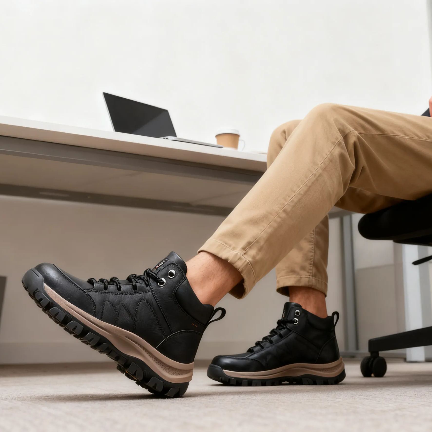 Usergoing® | Scarpe italiane in pelle di vitello morbida e confortevole - supporto plantare per alleviare il dolore | Disponibili anche in versione peluche 🔥