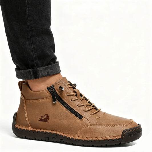 Scarpe ortopediche unisex USERGOING®| Pelle di vitello impermeabile e antiscivolo di alta qualità | Design ergonomico per alleviare il fastidio a schiena, articolazioni e piedi | Sconto del 50% per un periodo limitato, fino a esaurimento scorte