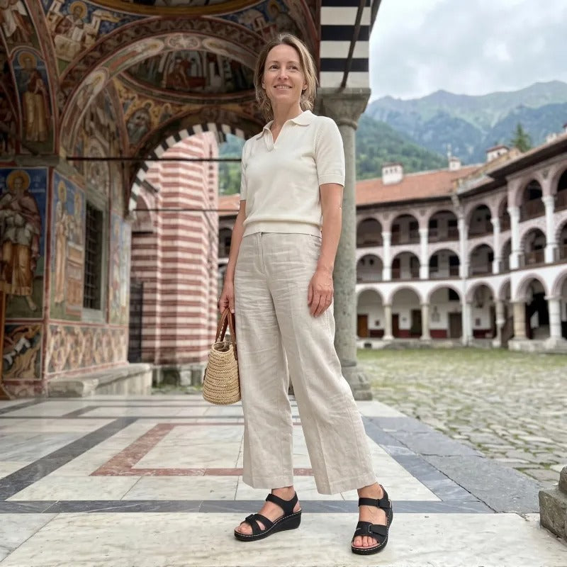 【⏰Ultimo giorno, 70% di sconto! Non perdete l'occasione!】Sandali ortopedici dal design ergonomico con assorbimento degli urti, ✅️scarpe ortopediche salutari progettate specificamente per le donne europee.