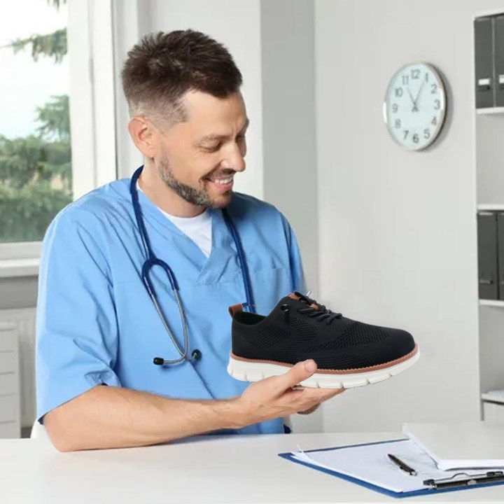 ⏰Sconto del 50% per un periodo limitato! Scarpe da passeggio slip-on. Morbide e comode per camminare tutto il giorno 👞supporto dell'arco plantare - allevia il dolore ai piedi