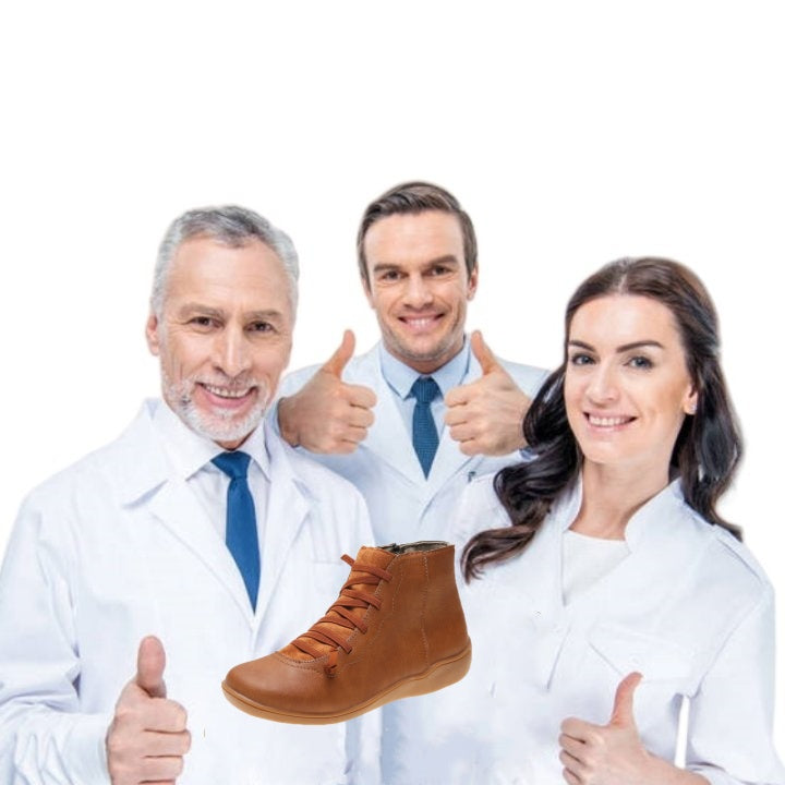 [🔥Oggi metà prezzo: da non perdere] Scarpe ortopediche da donna dal design ergonomico - design con supporto dell'arco plantare👞Sbarazzati facilmente del dolore ai piedi