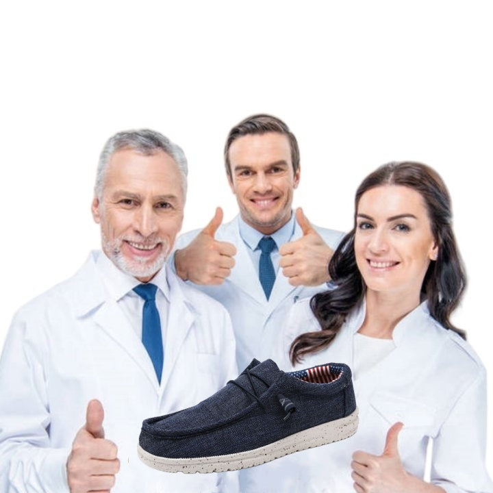 [🔥Saldi primaverili 50%: terminano presto] Scarpe ortopediche dal design ergonomico 👞-Elimina facilmente il dolore ai piedi, ✅Solette ecologiche in memory foam, che ti consentono di camminare comodamente