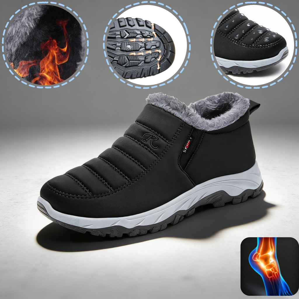 🔥Sconto del 67% oggi - Non perderlo!⏰Scarpa ortopedica invernale ergonomica per dolori a piedi, ginocchia e schiena - Unisex