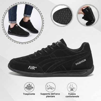 🔥 Offerta speciale di oggi con il 50% di sconto🎁Scarpe ortopediche da camminata da uomo ✅ Traspiranti e antiscivolo - Dì addio al dolore ai piedi e goditi un comfort che dura tutto il giorno!
