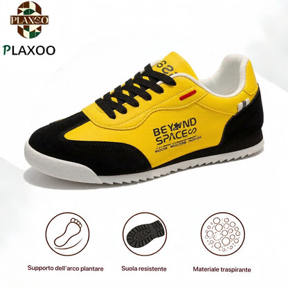 Plaxoo® | Calzini in omaggio del valore di 20 €! Scarpe ortopediche casual unisex 👞 Supporto ergonomico per l'arco plantare, suola antiscivolo e fodera antibatterica. 🛡️