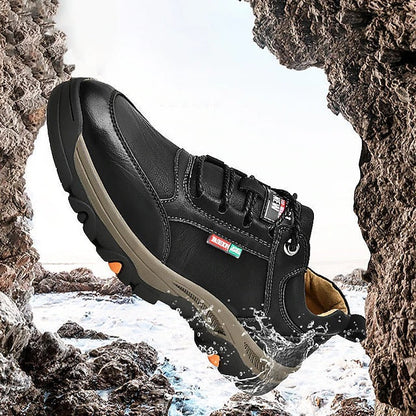 🔥Saldi di Natale: 50% di sconto⏰ - Scarpe ortopediche dal design ergonomico - Pelle pregiata + cuciture a mano 👞